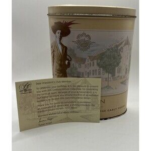 2001 Avon President's Club EARLY YEARS Limited Edition Collectible Tin